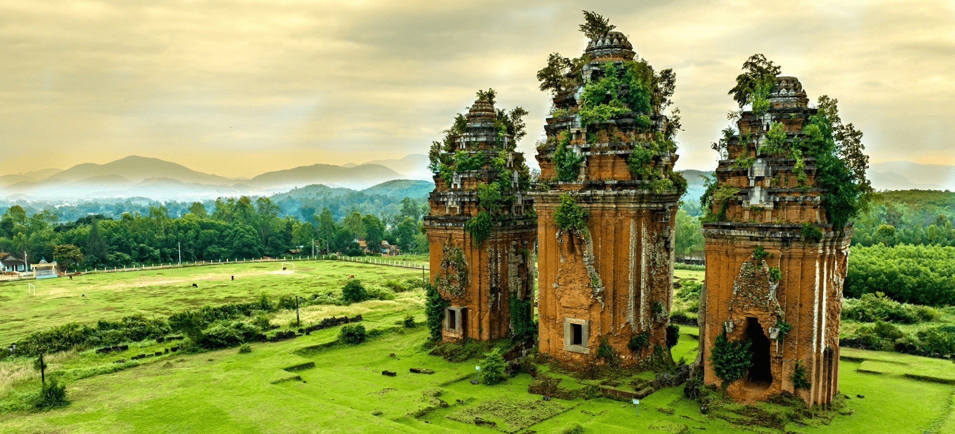 Duong Long Cham Tower, a beautiful architecture