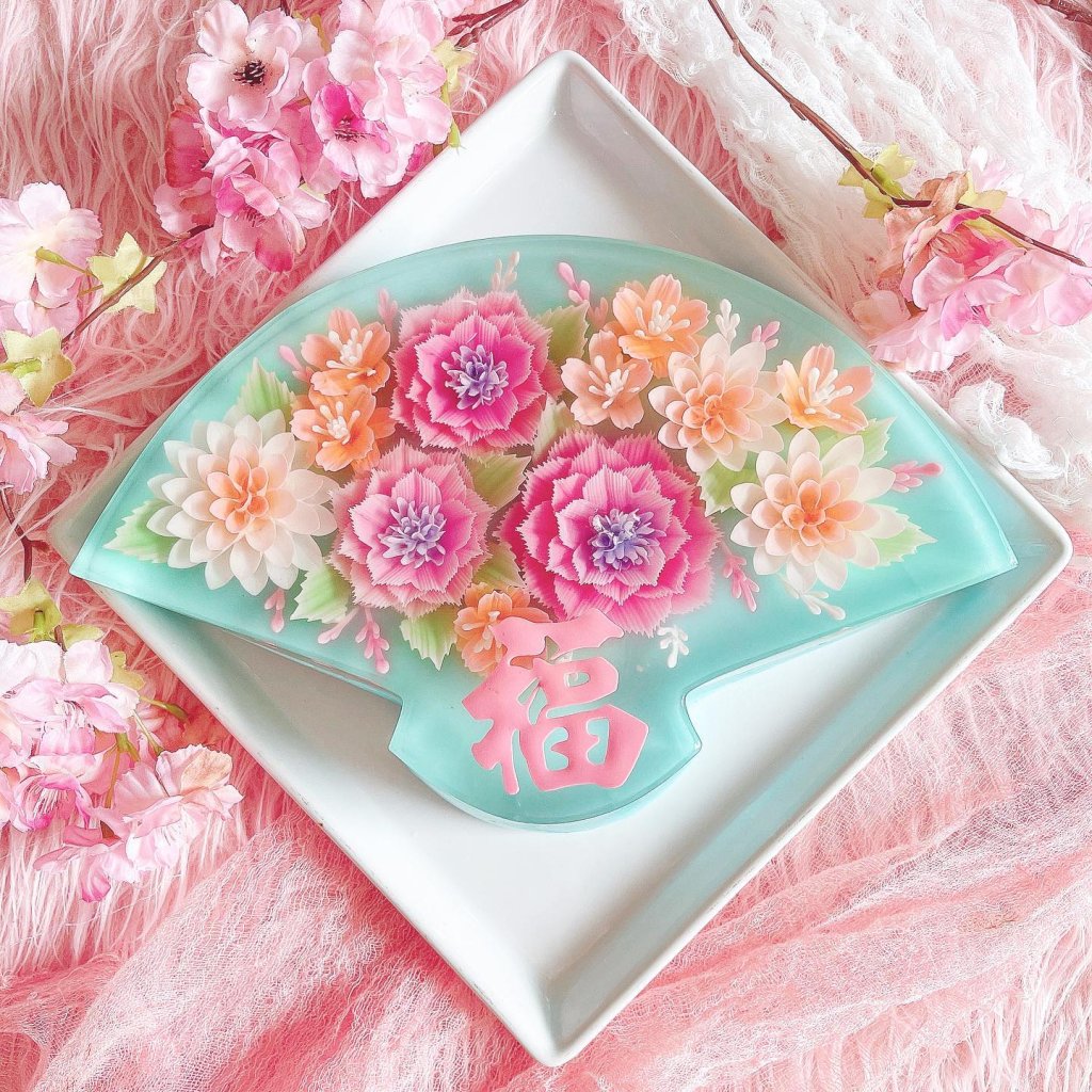 Vietnamese jelly cake: Not just a dessert, but a work of art